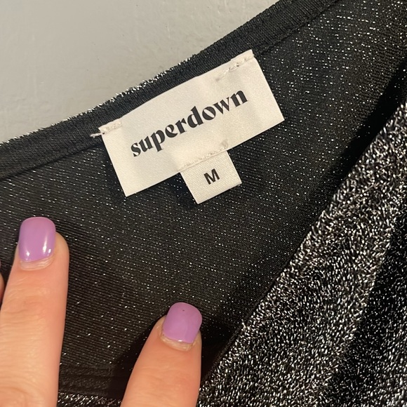 NWT Superdown Crystal Mini‎ Dress Size M - Picture 6 of 9